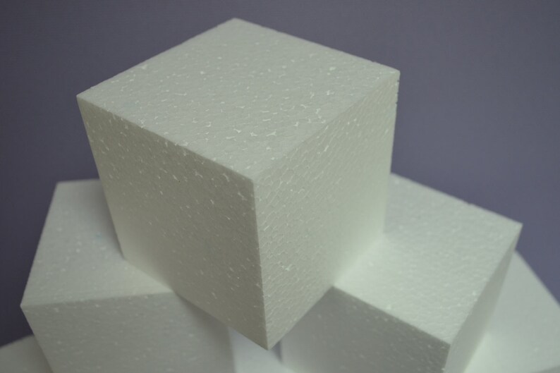 Styrofoam Cube 5x5x5 cm Foam Plate Block EPS Cut Cube Model Etsy
