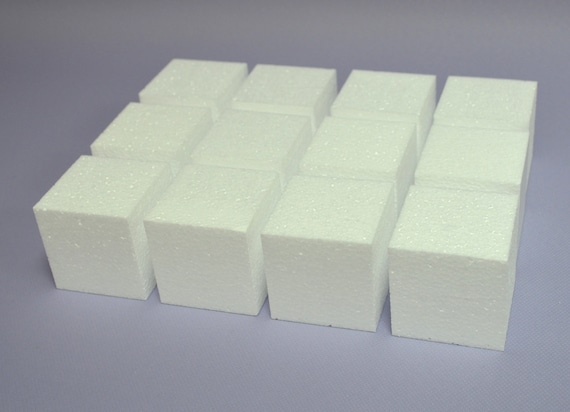 Styrofoam Cubes 10x10x10 Cm Foam EPS Cut Play Cubes Children