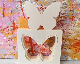 Casting Mold Butterfly Concrete Casting Mold Form Concrete Summer Table Decoration Decoration
