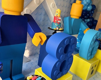 Styrofoam LEGO figures Harry Potter Minecraft Pixel personal figure Steve Creeper Chicken Piglet Birthday