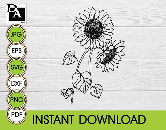 Free Free 183 Sunflower Svg Etsy SVG PNG EPS DXF File