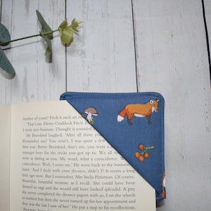 Fabric Book Corner | Corner Bookmark | Fabric Bookmark | Bookmark Corner |  Fabric Page Marker | Handmade Bookmark