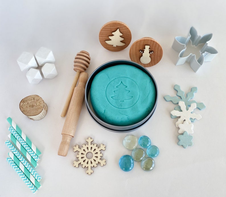 Polar Bear Playscapefelt play matsmall worldsensory bin kitplay dough kitwooden peg dollloose partsimaginative play kitopen ended