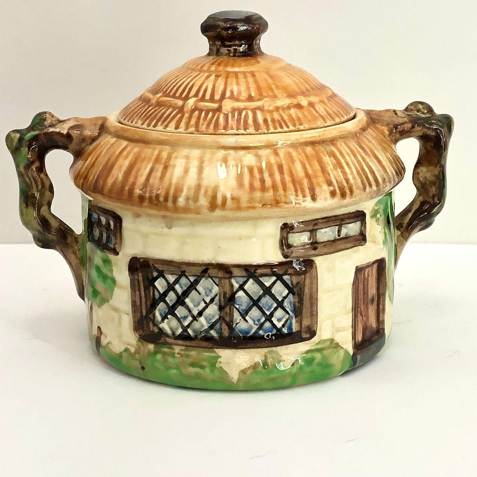 Beswick Ware England Impressed 1128 Cottage Sugar Bowl W/Lid Etsy