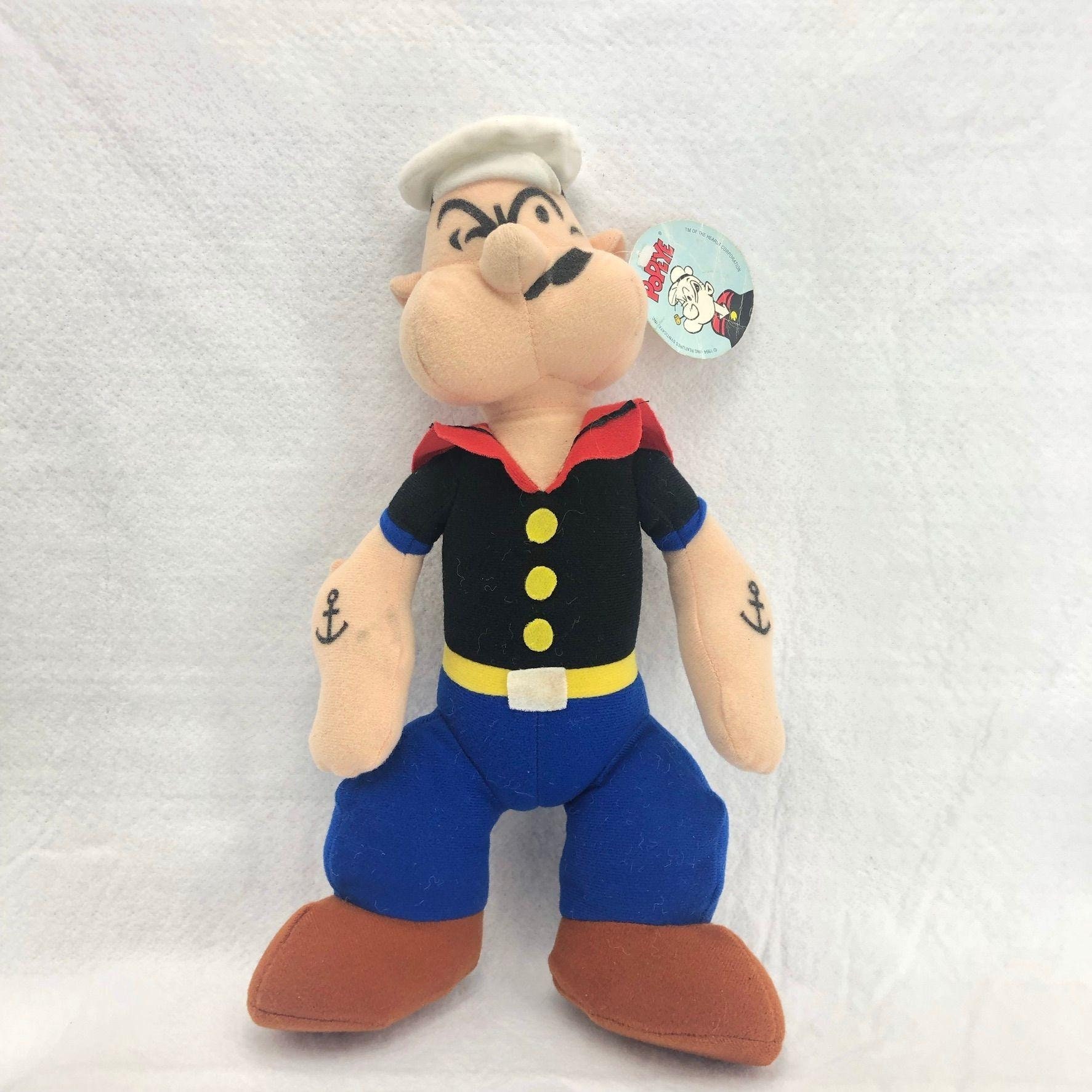 Vintage 1994 Popeye Plush Stuffed Soft Toys 15 | Etsy