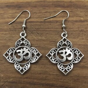 OM Budha Yoga Earring