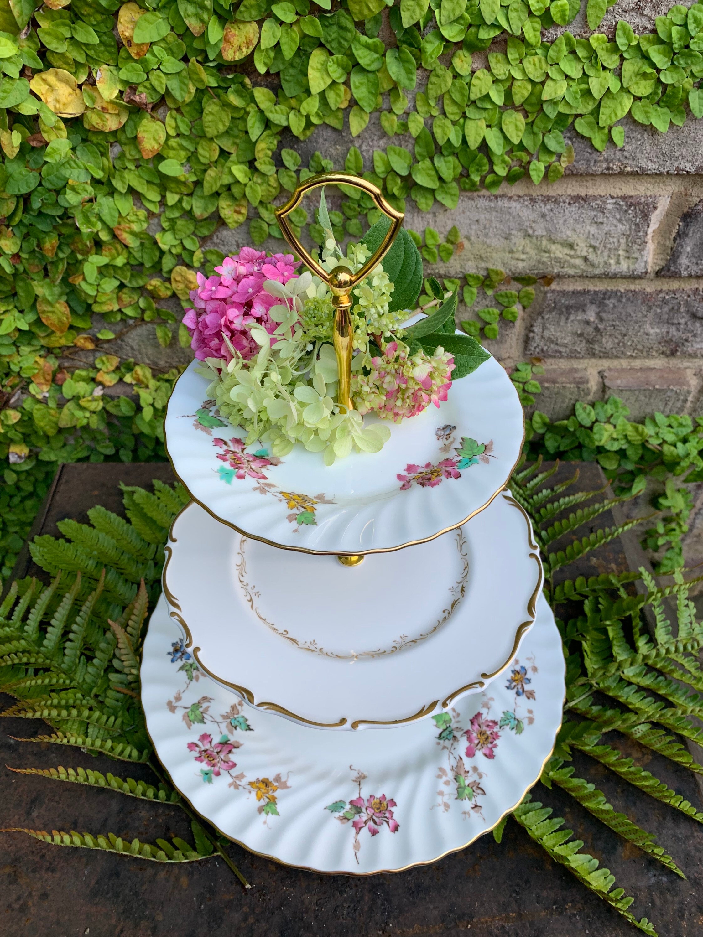 Tea party cake stand cheap