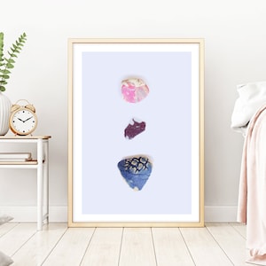 Subtle Pride Wall Art, Bi Flag, Subtle Bi Pride Poster, Bisexual Gift, LGBTQ Home Decor, LGBTQIA Art, Queer Art Print, Pride Month Decor