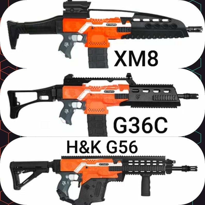 Build Your Own Custom Nerf Gun Etsy