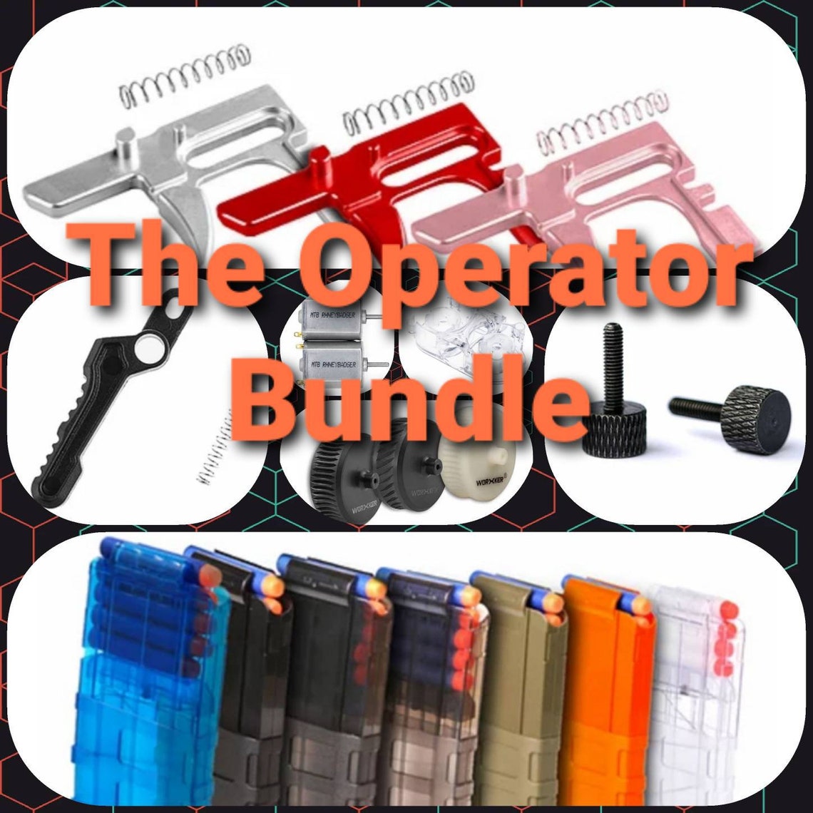 Build Your Own Custom Nerf Gun Etsy Australia