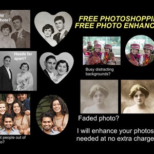 Physical Locket Photos 50 different sizes. Pick up at Walgreens within hours You pay 84 cents in store Mother's Day Birthday image 6