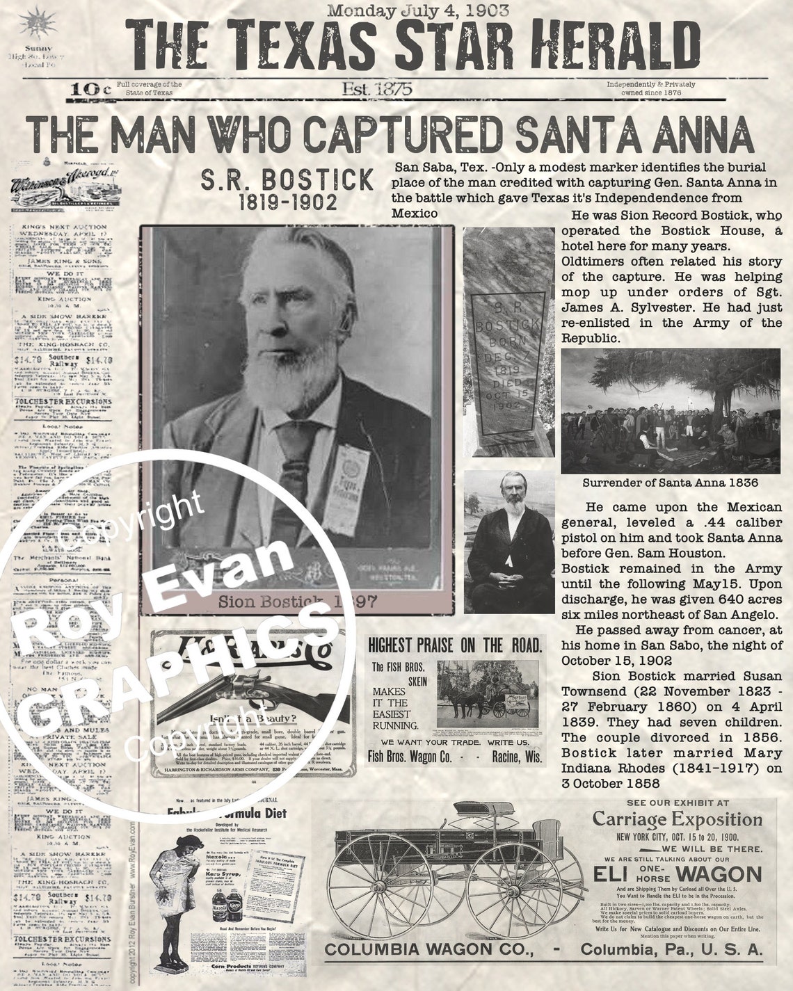 Fake Newspaper Image I Put Your Photos on Front-page With - Etsy