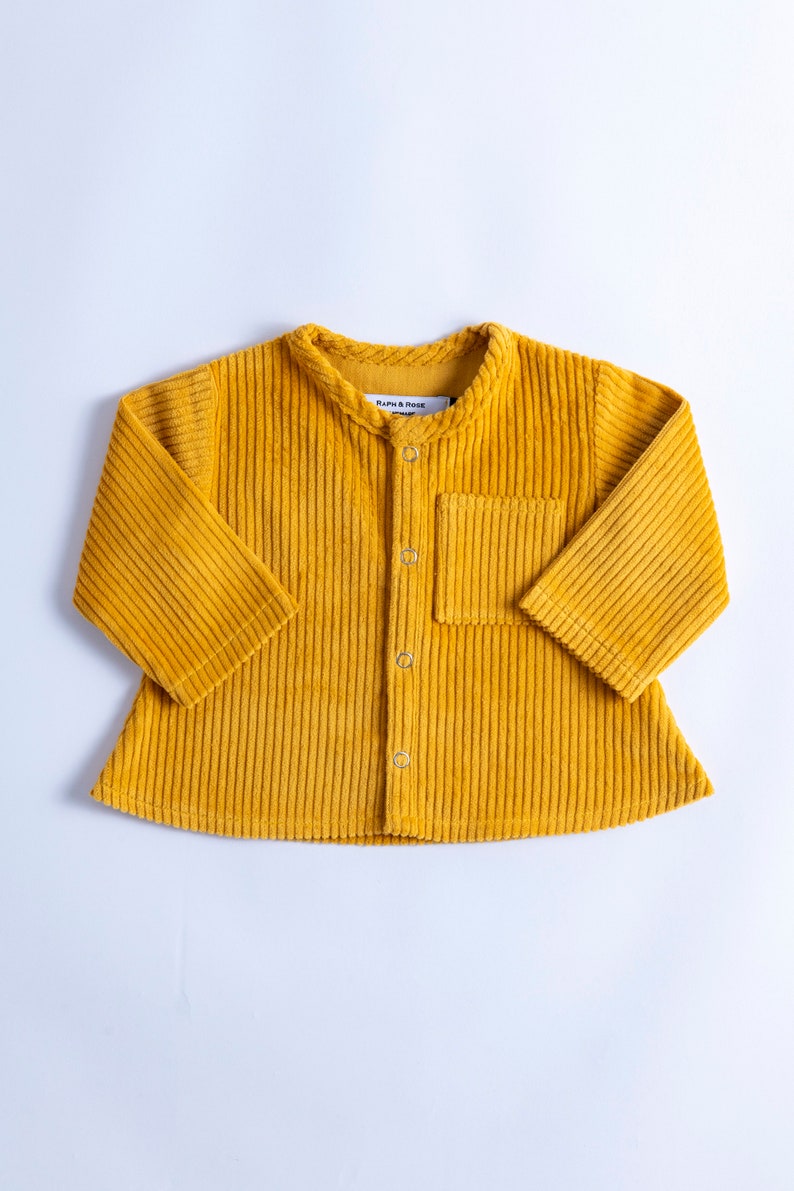 Mustard SILAS Corduroy overshirt, Girls, Boys, Unisex Shirt/Jacket image 1