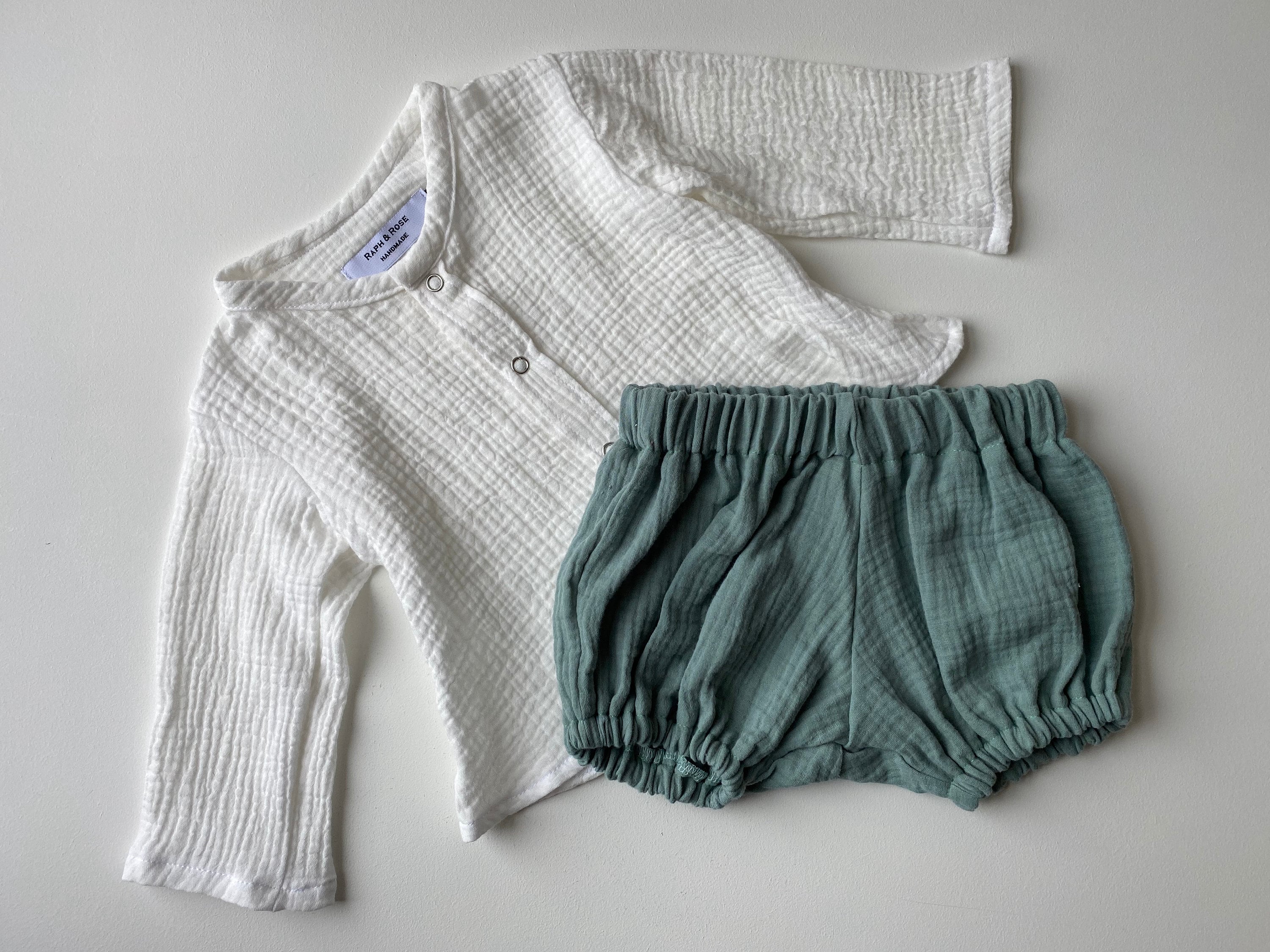 BOBBY Girls/boys Muslin Baby Bloomers Etsy