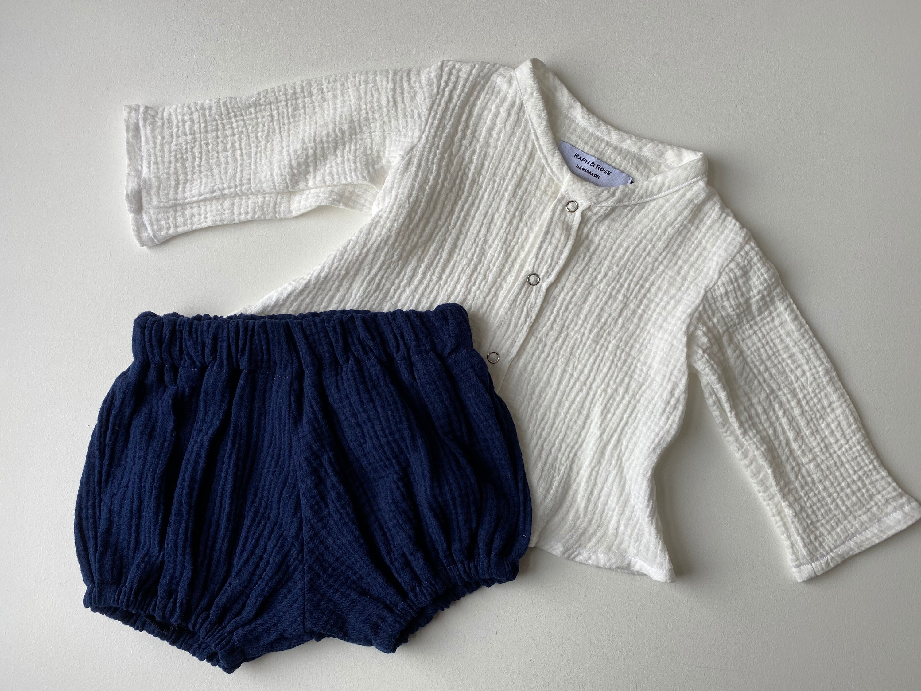 BOBBY Girls/boys Muslin Baby Bloomers Etsy