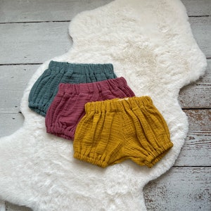 BOBBY Girls/Boys muslin baby bloomers