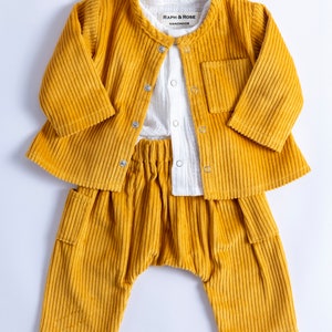 Mustard SILAS Corduroy overshirt, Girls, Boys, Unisex Shirt/Jacket image 6