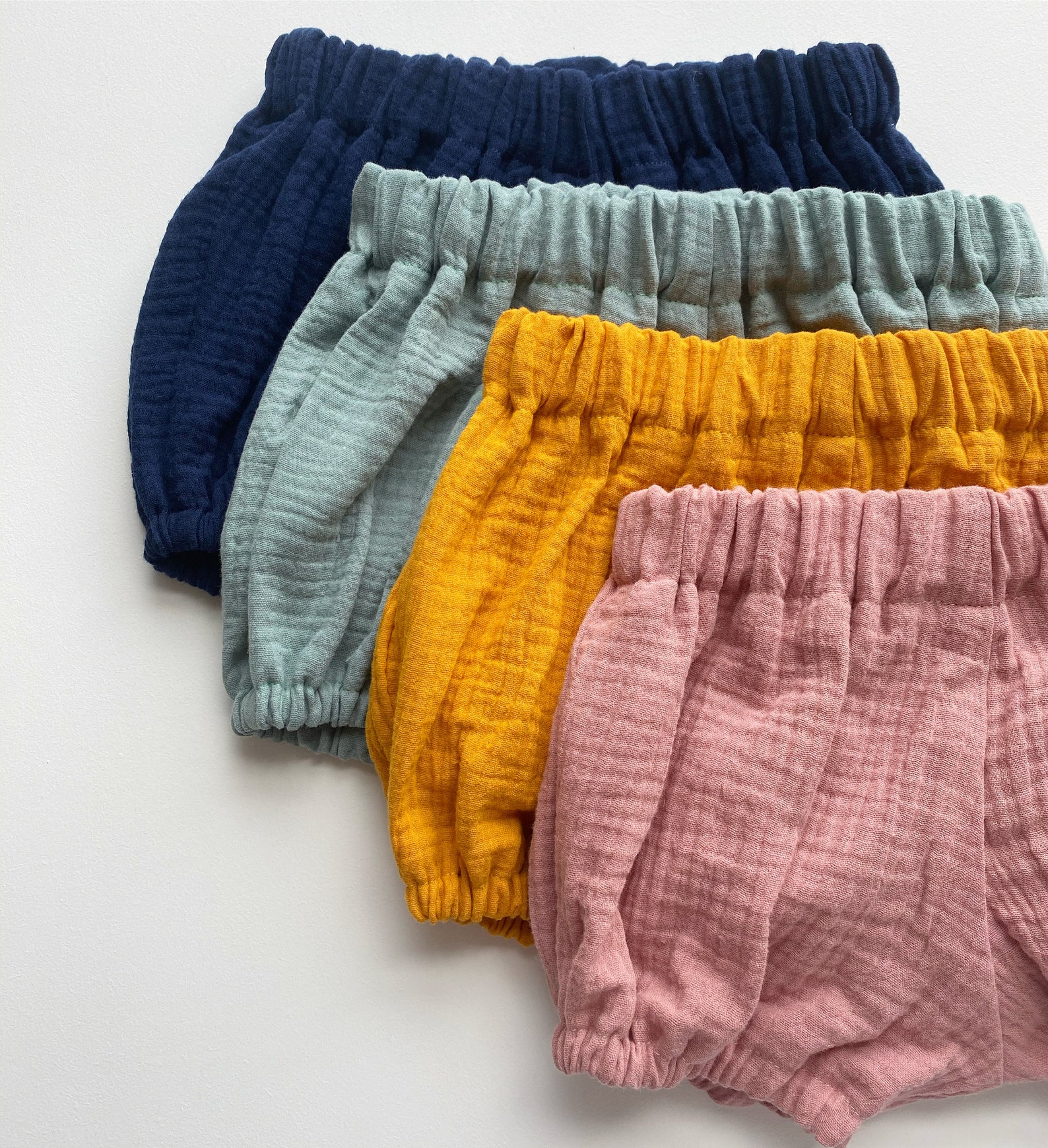 BOBBY Girls/boys Muslin Baby Bloomers Etsy