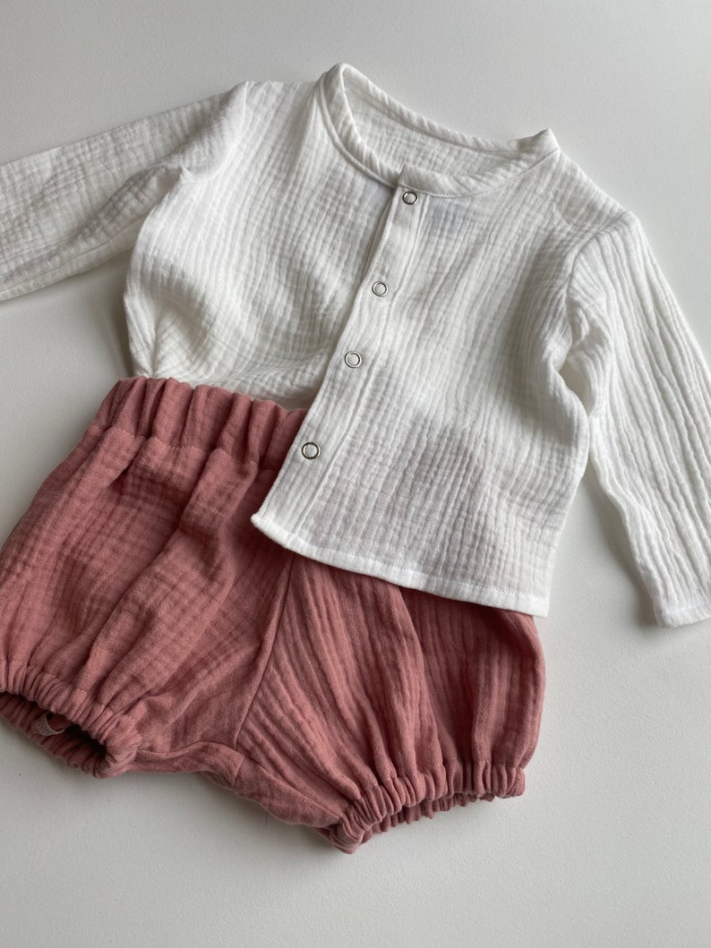 BOBBY Girls/boys Muslin Baby Bloomers Etsy