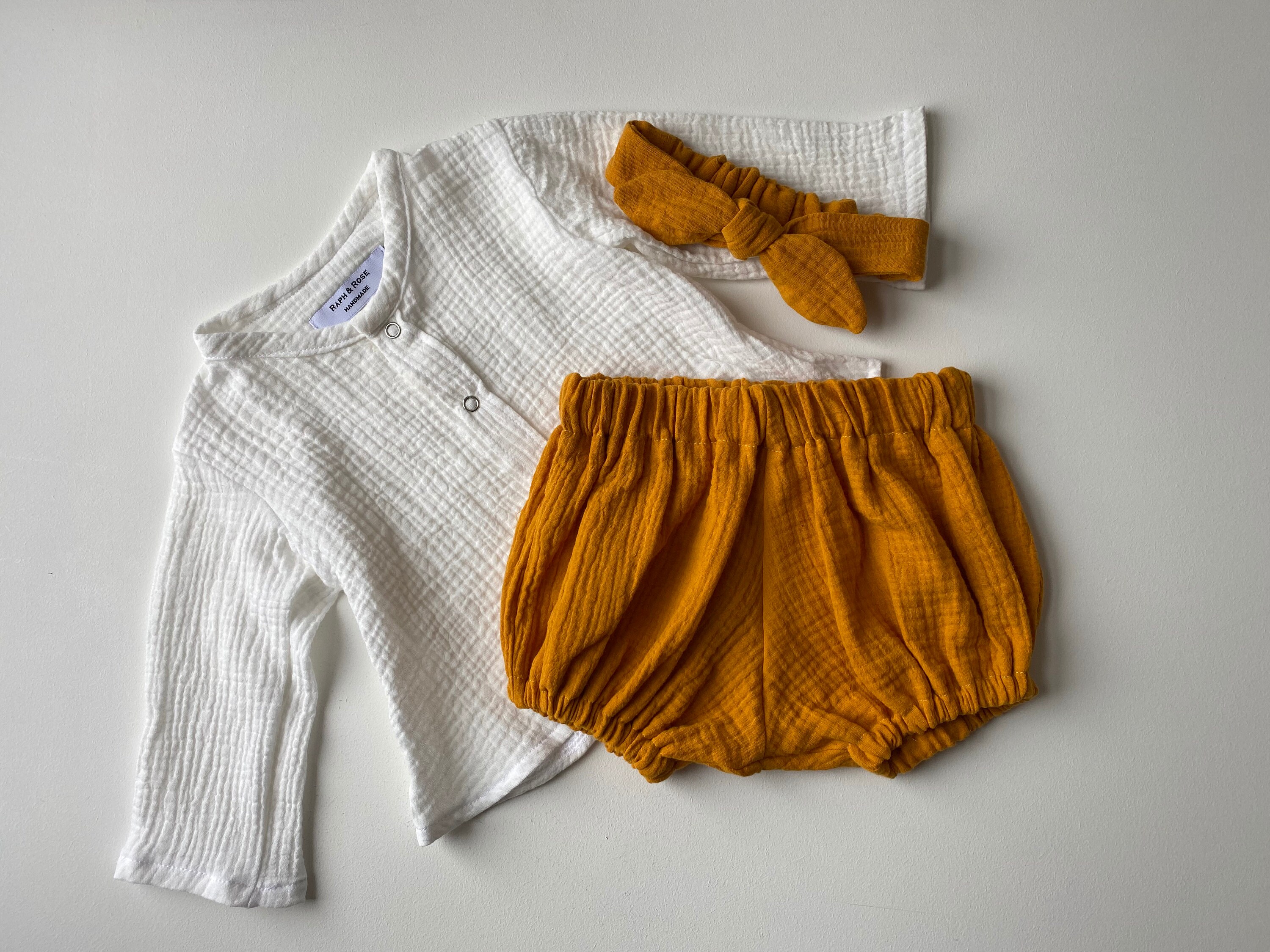 BOBBY Girls/boys Muslin Baby Bloomers Etsy