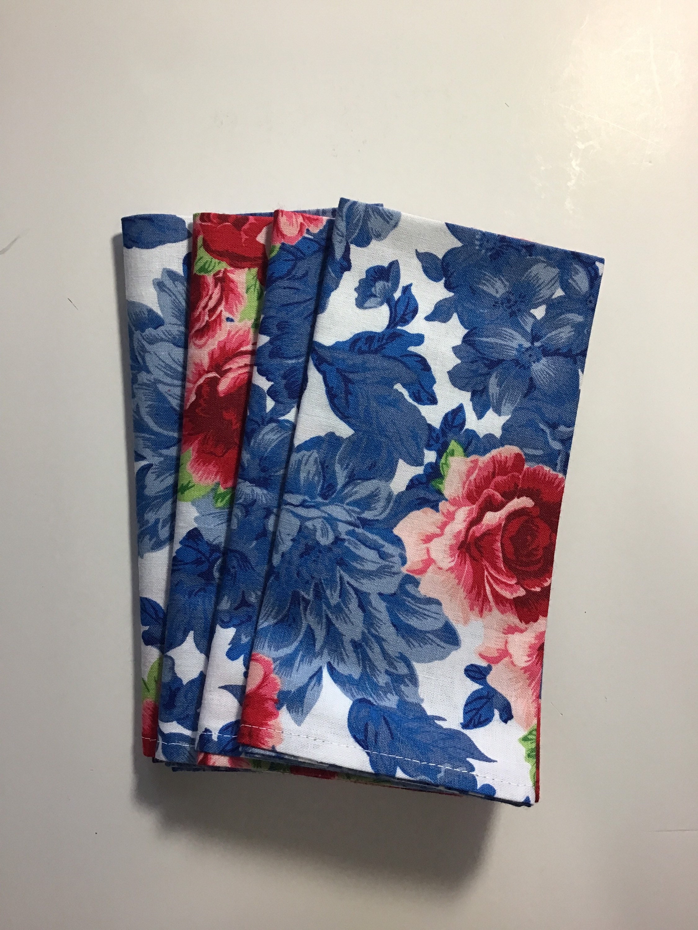 Set of 4 Everyday Cloth Napkins Etsy