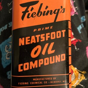 Antique Fiebing’s Neatafoot Oil