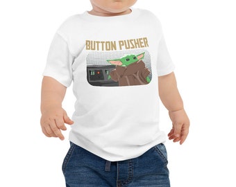 The Child Button Pusher Baby Kortärmad Tröja