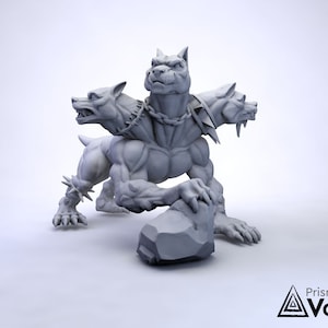 Cerberus - miniatura para Dungeons & Dragons, RPG de mesa