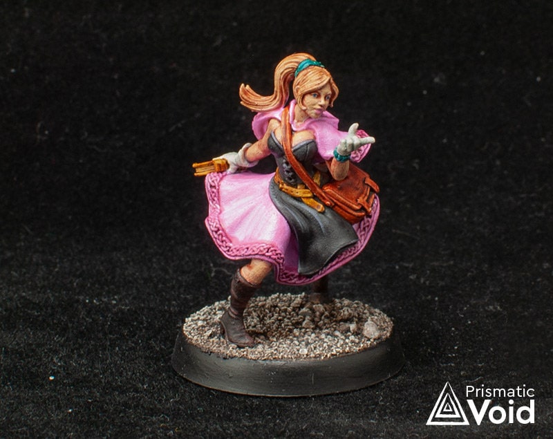 Female Wizard Apprentice Miniature for Dungeons & Dragons Etsy