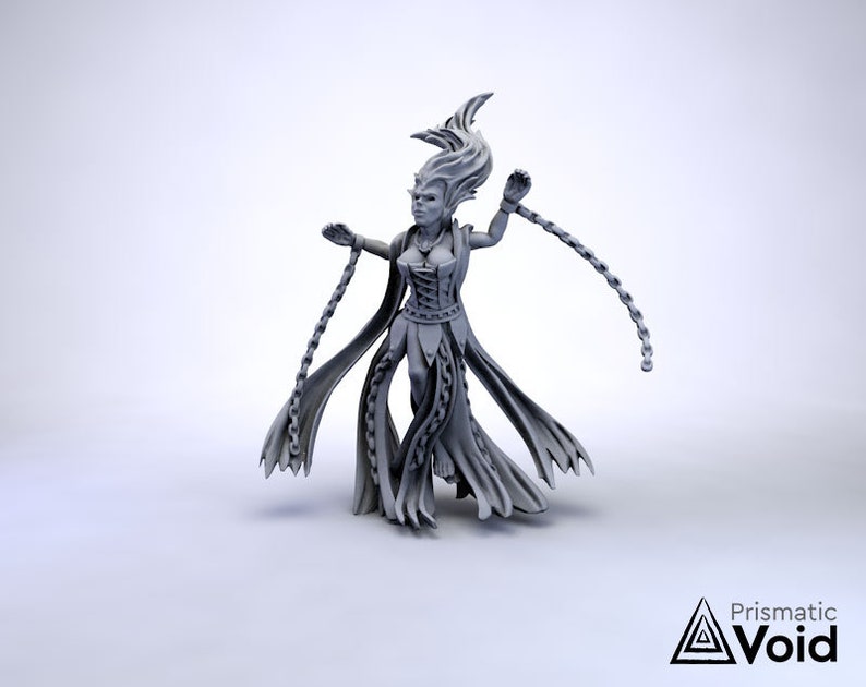 Banshee Miniature for Dungeons &amp; Dragons Pathfinder RPG 5E - Etsy