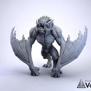 Deathwing Bat / Vampire - miniature for Dungeons & Dragons, tabletop RPG