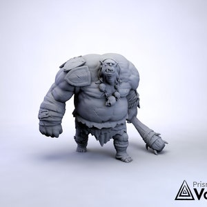 Ogre Mauler - miniature for Dungeons & Dragons, tabletop RPG