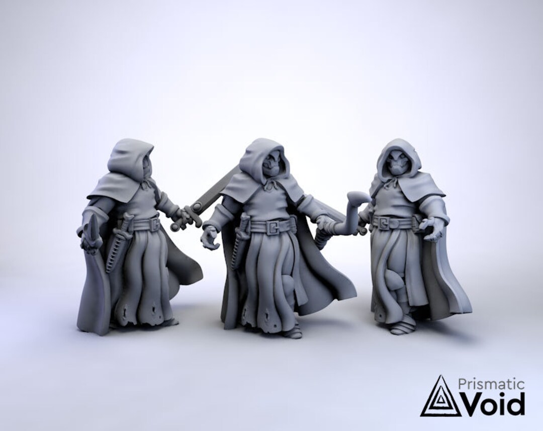 Warforge Rangers Miniatures for Dungeons & Dragons, Tabletop RPG - Etsy