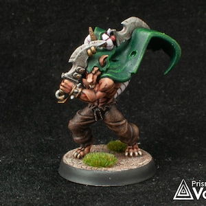 Rat Assassin / Skaven / Deathmaster - miniature for Dungeons & Dragons, tabletop RPG