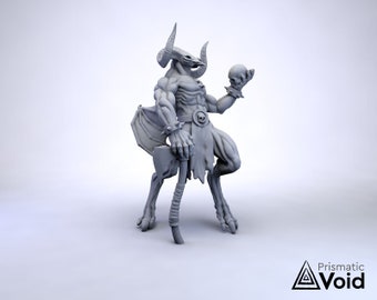 Devilish Overseer, fiend, demon - miniature for Dungeons & Dragons, tabletop RPG