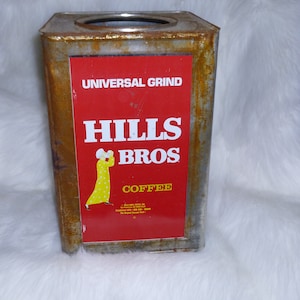 Vintage hills brothers coffee cans - Etsy 日本