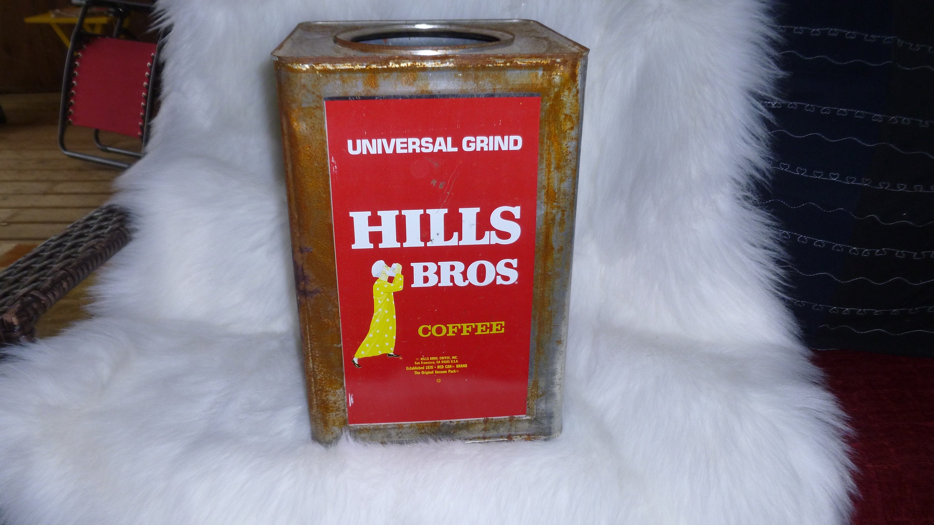 Vintage hills brothers coffee cans - Etsy 日本