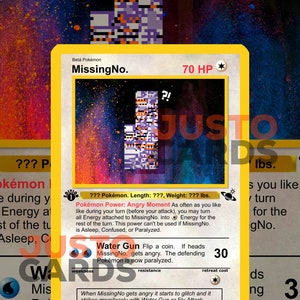 NIEUW MissingNee. Carte Pokémon Angepaste Planet Star No.8 - Deze keer is onze tenu boos :/