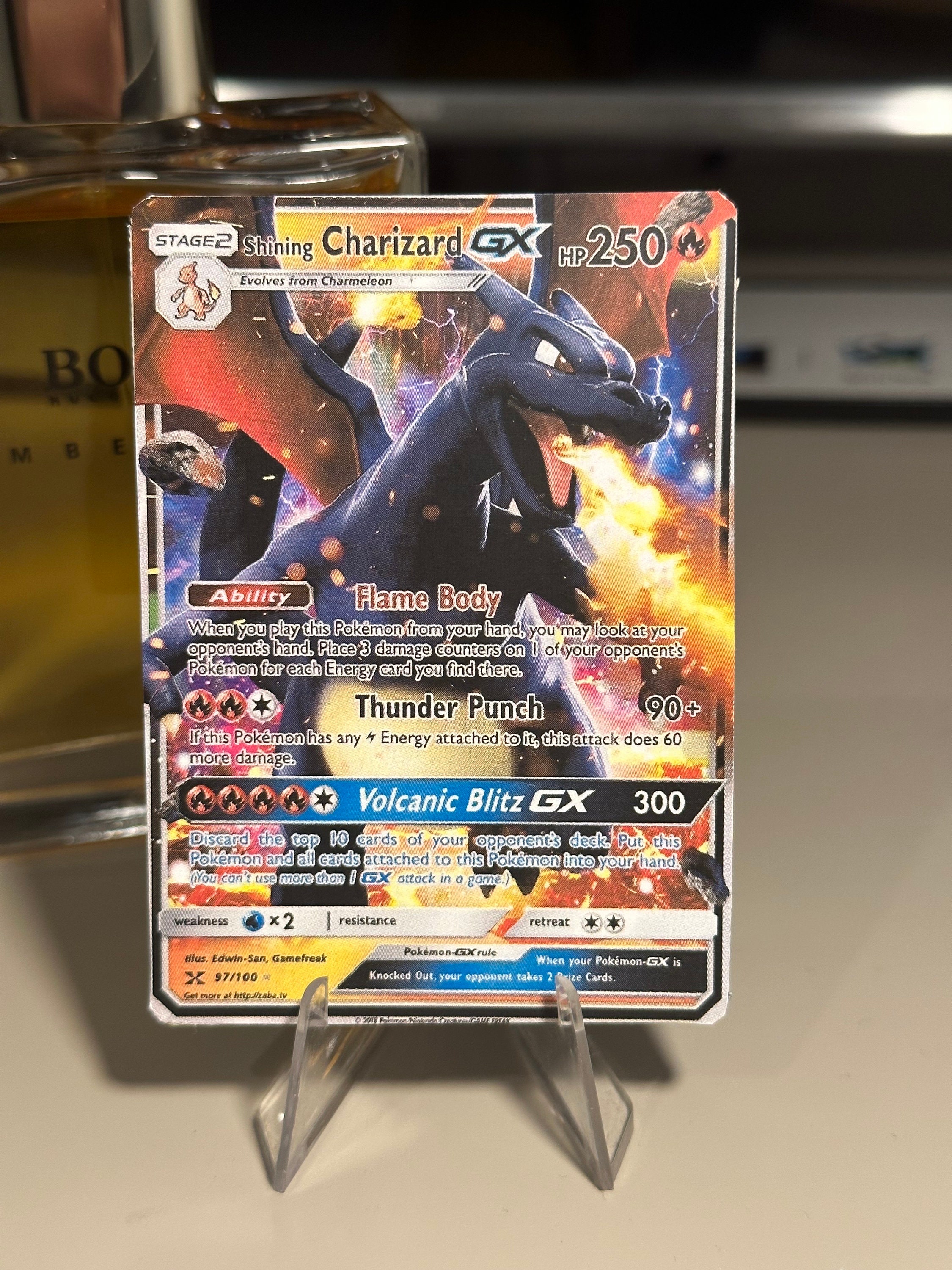 Alakazam gx Charizard gx ex vmax v Pokémon card Orica -  Portugal