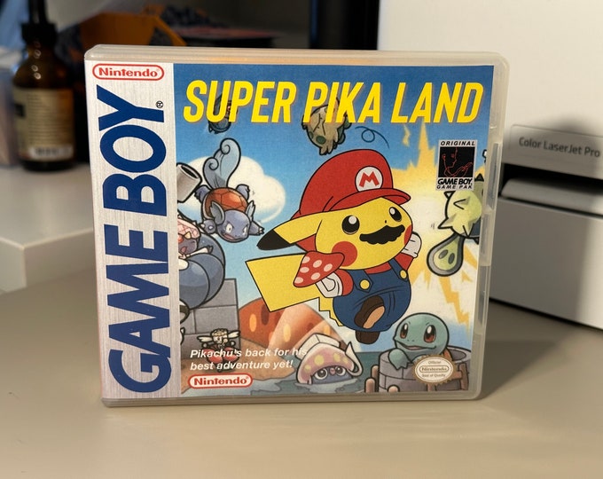 Super Pika Land - Custom Gameboy Game - Complete in Box