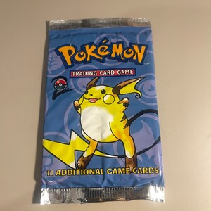 Pokemon Basisset 2 Proxy Booster Pack - Raichu Artwok