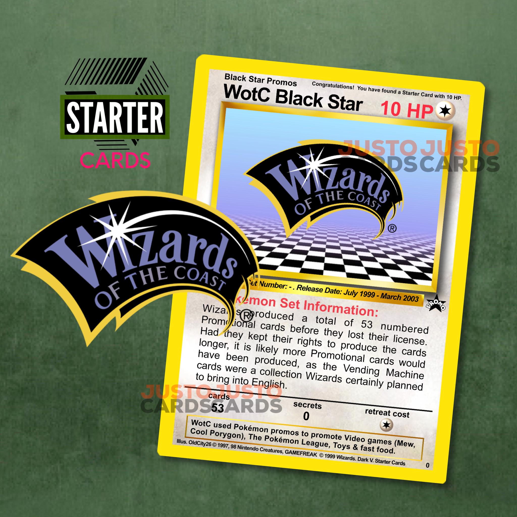 Pokemon Wizards of the Coast Black Star-promotiestartkaart