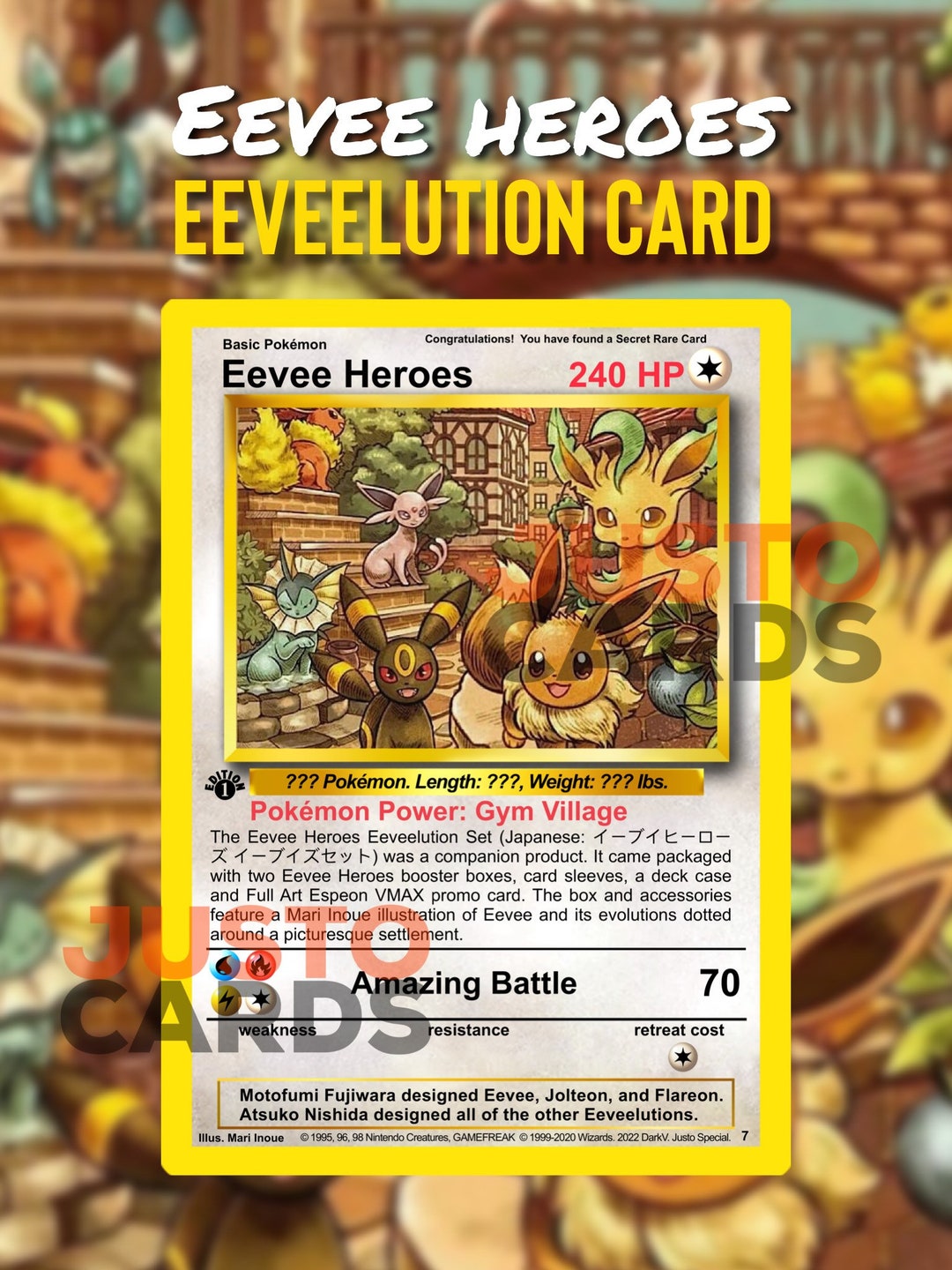 Pokemon TCG Eevee Heroes Eeveelutions Set (Japanese) - US