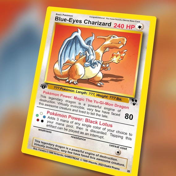 Blue-eyes Charizard White Dragon - Zwarte Lotus - Aangepaste Pokemon Card Wotc Style - Etsy Canada Blue-eyes Charizard White Dragon - Zwarte Lotus - Aangepaste Pokemon Card Wotc Style - Etsy Canada