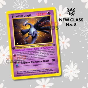 Shadow Lugia - Nuova classe - Carta Pokemon Aangepaste