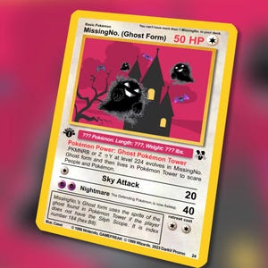 MissingNo. Forma Fantasma - Promoción ¡GRAN FALLO!