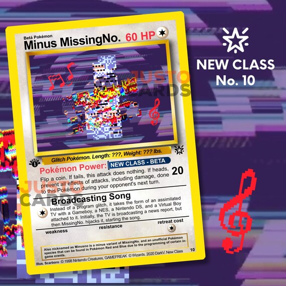 Minpuntje Ontbreekt Pokmon - Nieuwe Klasse - Pokemon-kaart (aangepaste Pokemon-kaart) - Etsy Minpuntje Ontbreekt Pokmon - Nieuwe Klasse - Pokemon-kaart (aangepaste Pokemon-kaart) - Etsy