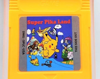 Super Pika Land - Custom Game Boy Color Game Super Mario Land