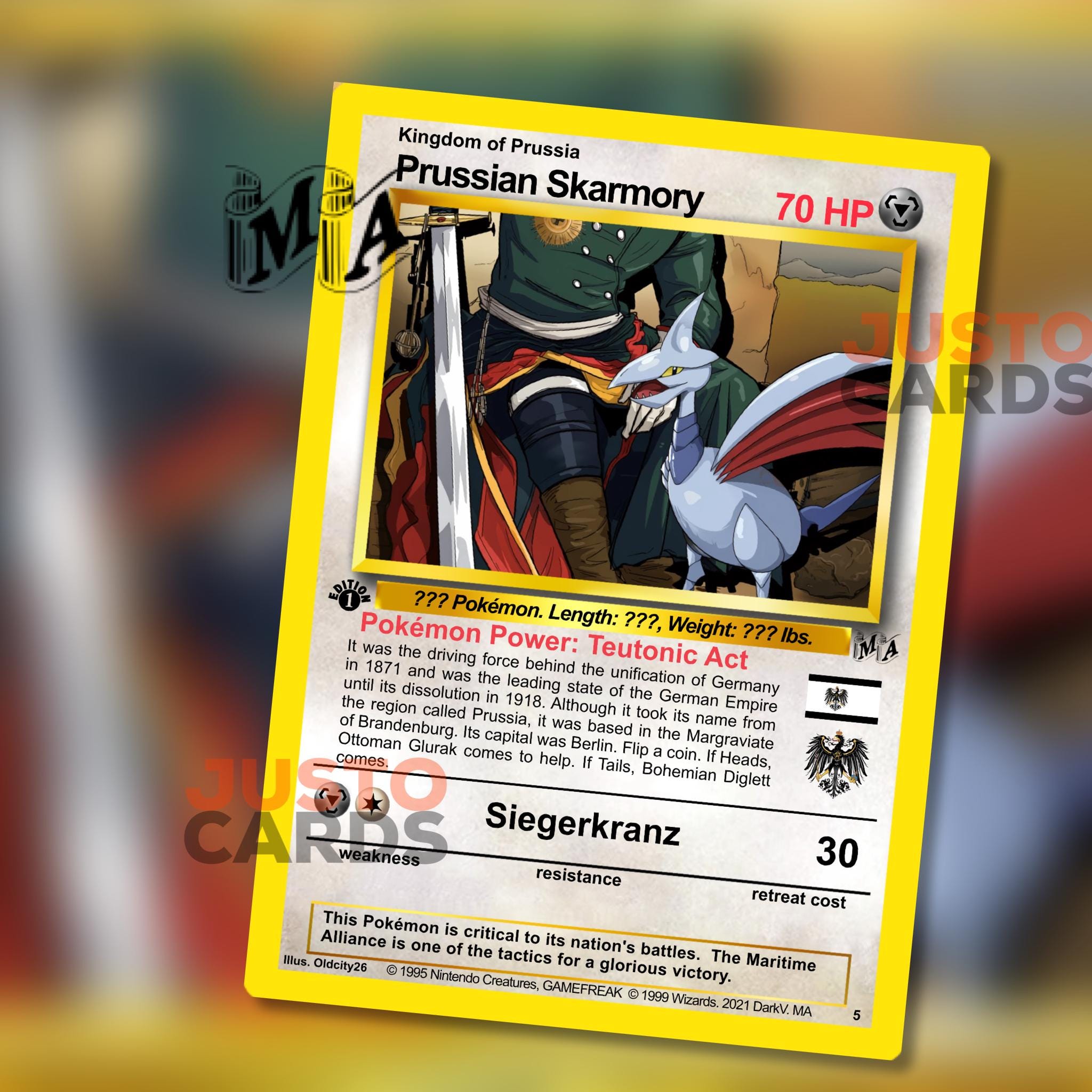 Pruisische Skarmory Pokemon Card - Maritime Alliances Set Custom Card - Etsy Pruisische Skarmory Pokemon Card - Maritime Alliances Set Custom Card - Etsy
