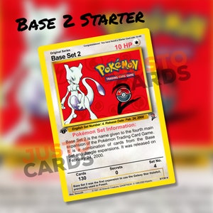 Base 2 Pokemon Card 2000 - Aangepaste startpromotie 0/130